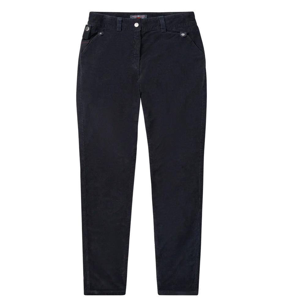 Amundsen Sports Fjordcord Slacks 16 Wale Womens Faded Navy