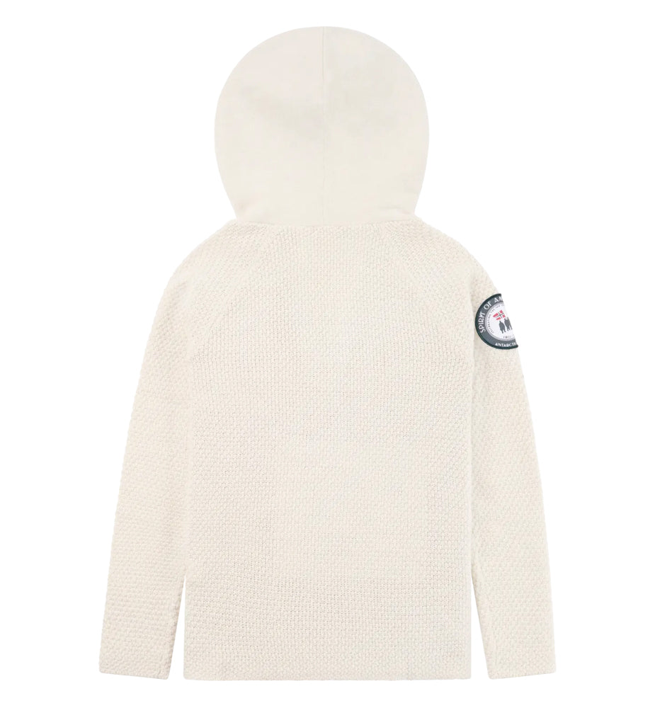 Amundsen Sports Boiled Hoodie Laced Womens Oatmeal