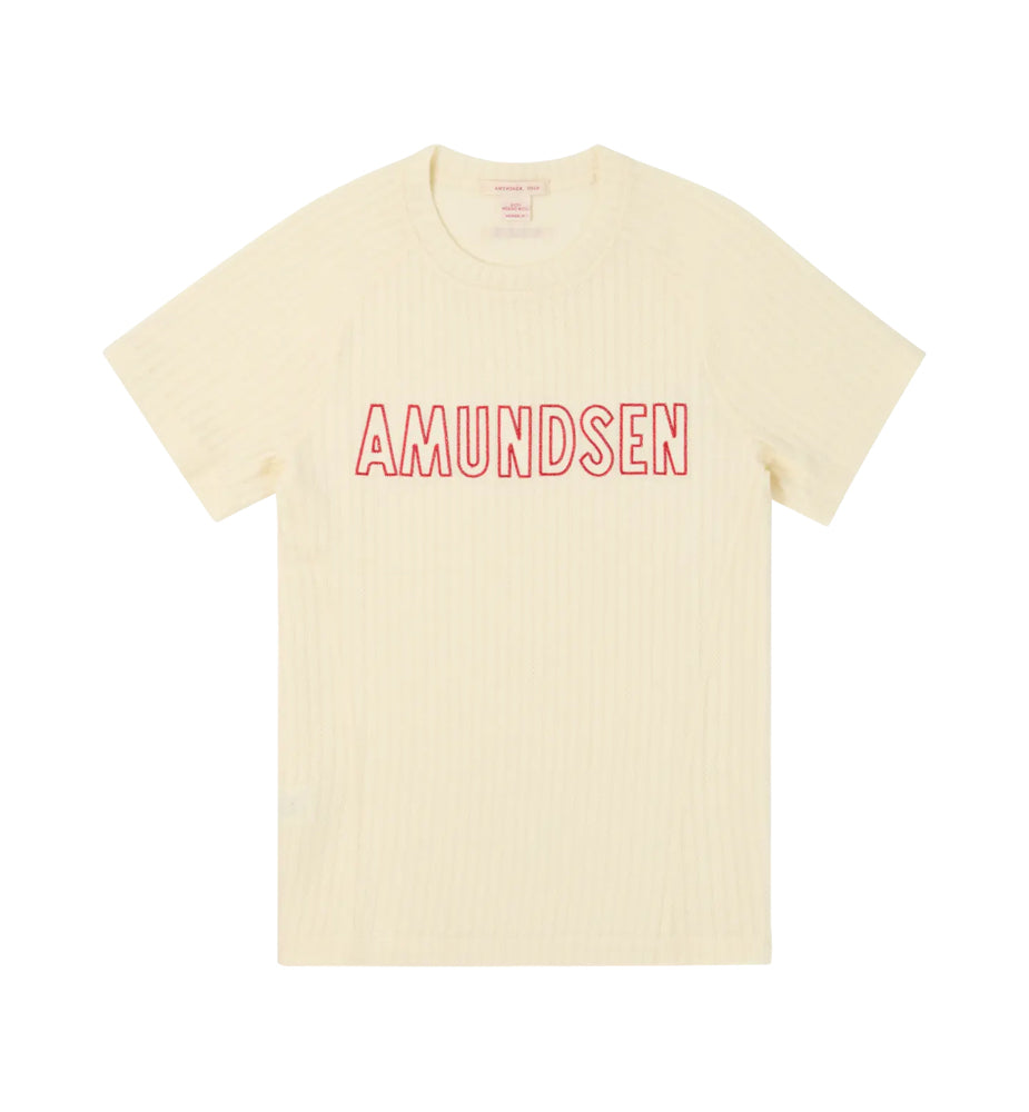Amundsen Sports Hero's Hide Tee Mens Natural/Logo