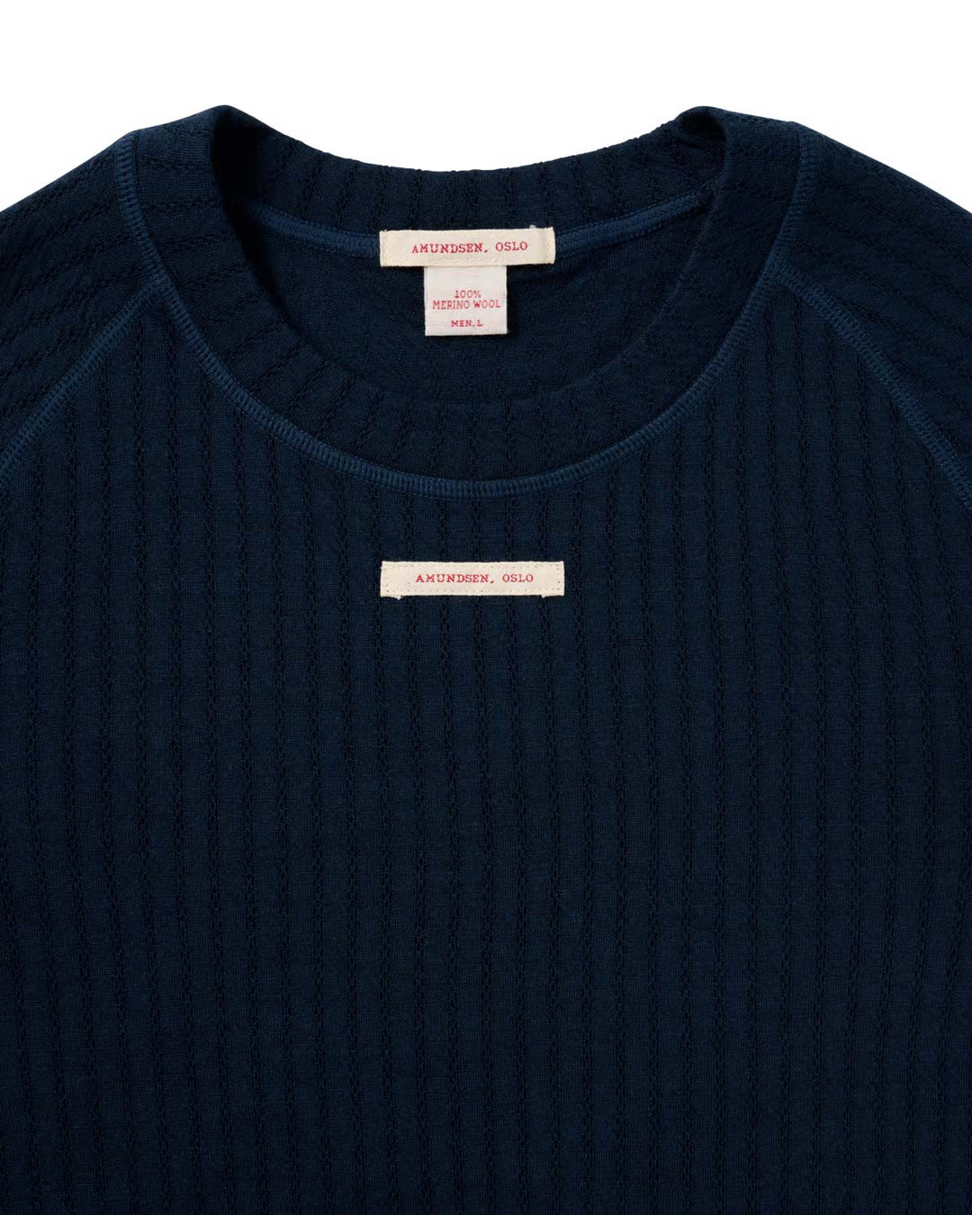 Amundsen Sports Hero's Hide Crew Neck Mens Faded Navy