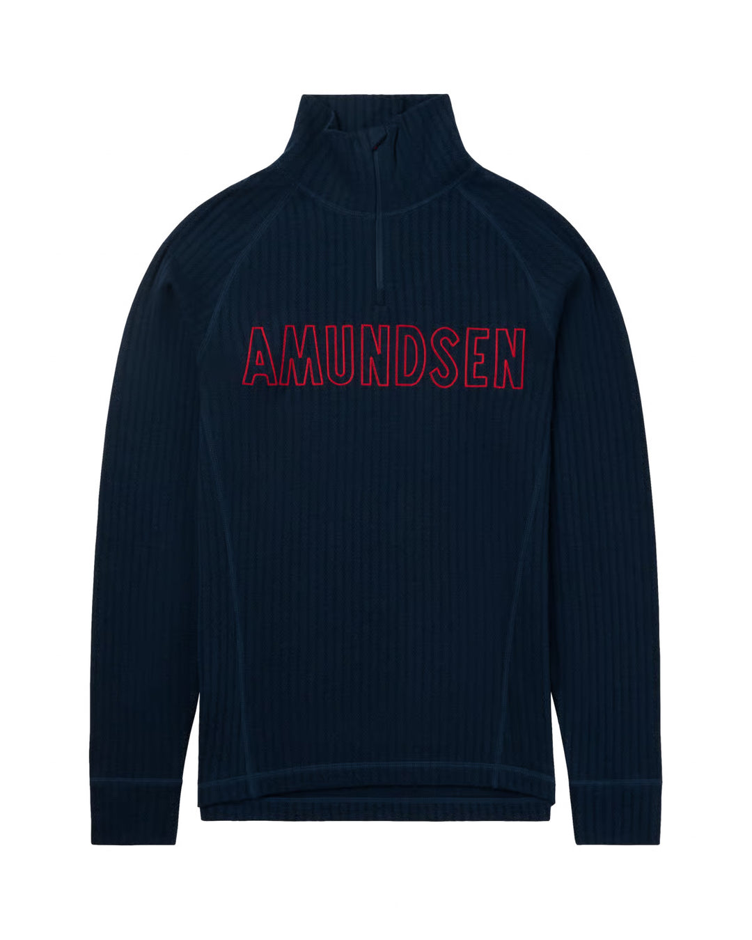 Amundsen Sports Hero's Hide Half Zip Mens Faded Navy/Logo