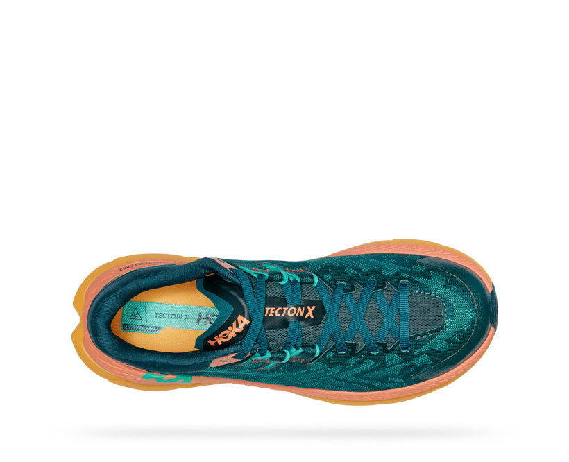 Hoka W TECTON X Deep Teal/Water Garden