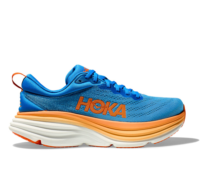 Hoka M BONDI 8 WIDE Coastal Sky / Vibrant Orange