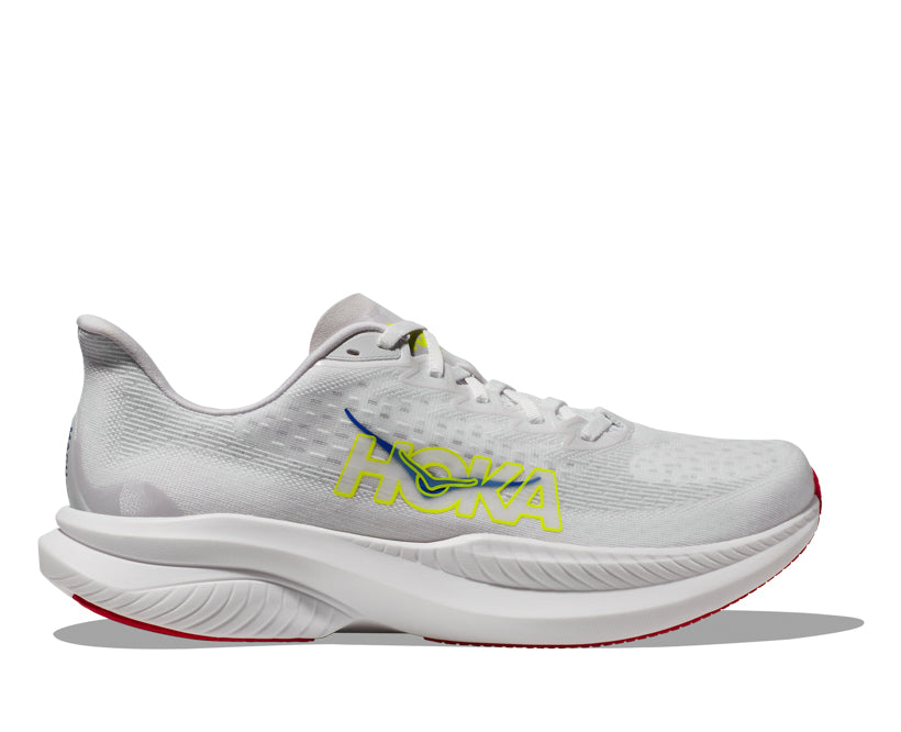 Hoka M MACH 6 White / Nimbus Cloud