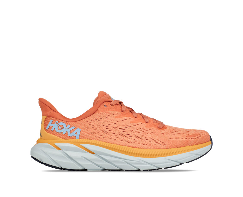 Hoka W CLIFTON 8 Sun Baked/Shell Coral