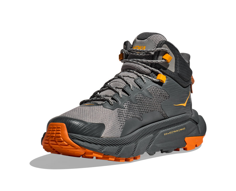 Hoka M TRAIL CODE GTX Castlerock/Persimmon Orange