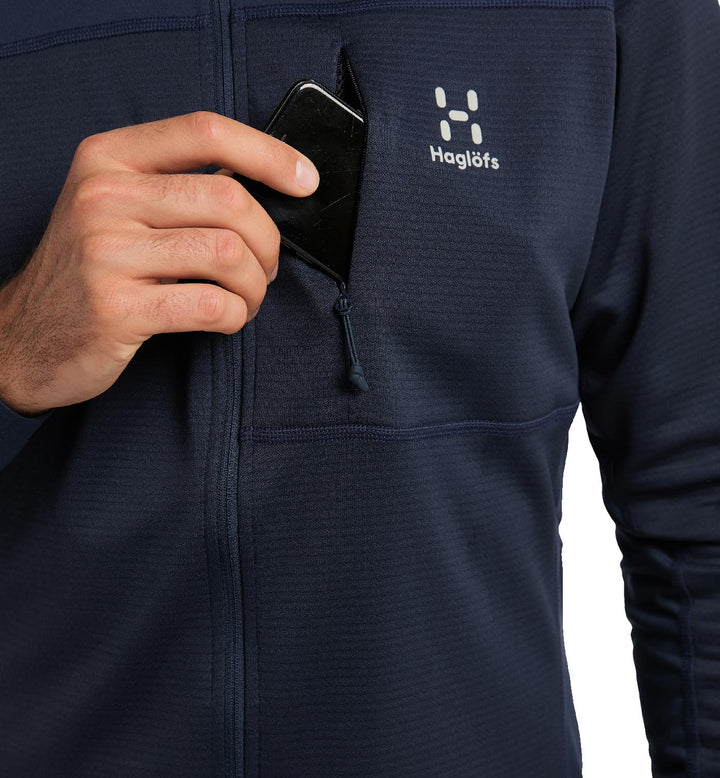 Haglöfs L.I.M Mid Multi Hood Men Tarn Blue