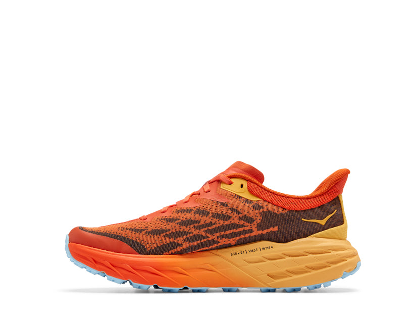 Hoka M SPEEDGOAT 5 Puffin's Bill/Amber Yellow