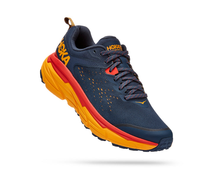 Hoka M CHALLENGER ATR 6 WIDE Outer Space/Radiant Yellow