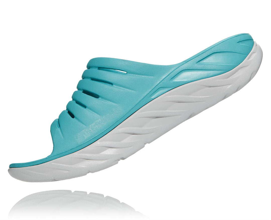 Hoka M ORA RECOVERY SLIDE Aquarelle/Blazing Orange