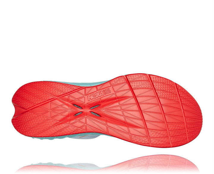 Hoka M CARBON X 2 White / Blazing Orange