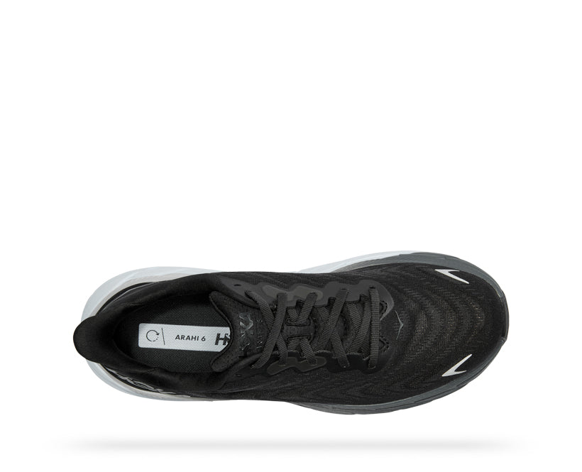 Hoka M ARAHI 6 WIDE Black/White