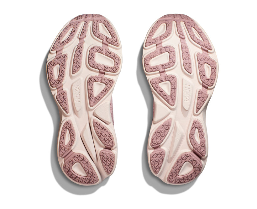 Hoka W BONDI 8 Pale Mauve / Peach Whip