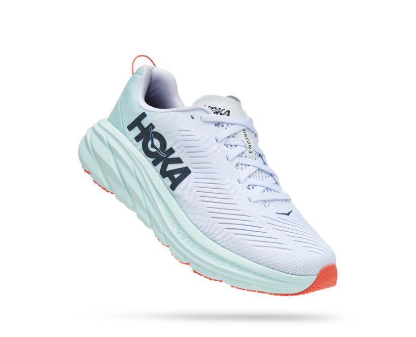 Hoka W RINCON 3 White/Blue Glass