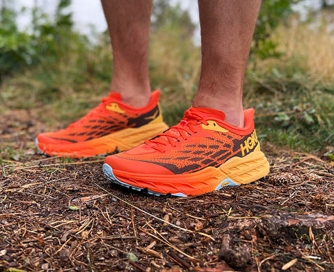 Hoka M SPEEDGOAT 5 Puffin's Bill/Amber Yellow