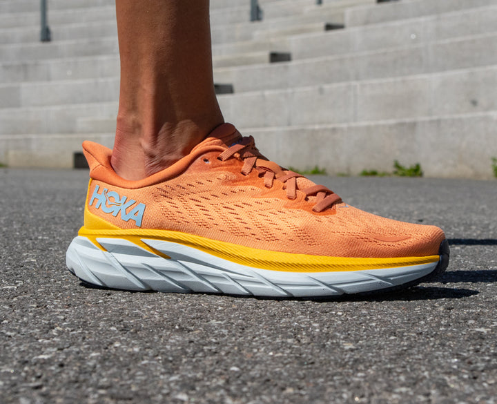 Hoka W CLIFTON 8 Sun Baked/Shell Coral