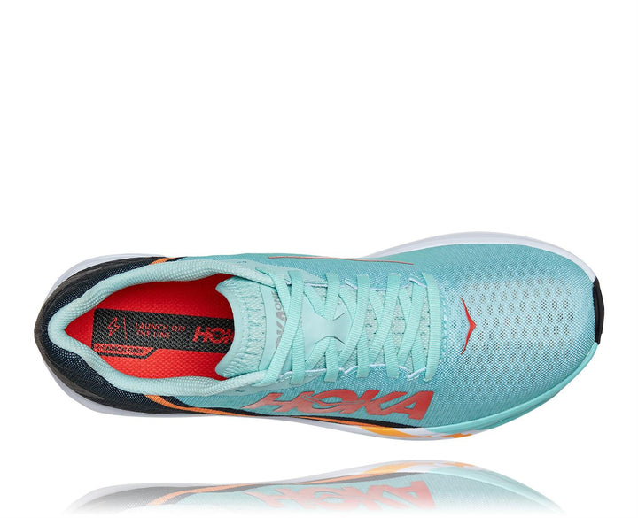 Hoka ROCKET X Eggshell Blue / Black