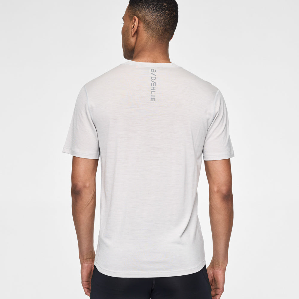 Dæhlie T-Shirt Athlete Wool Quiet Grey