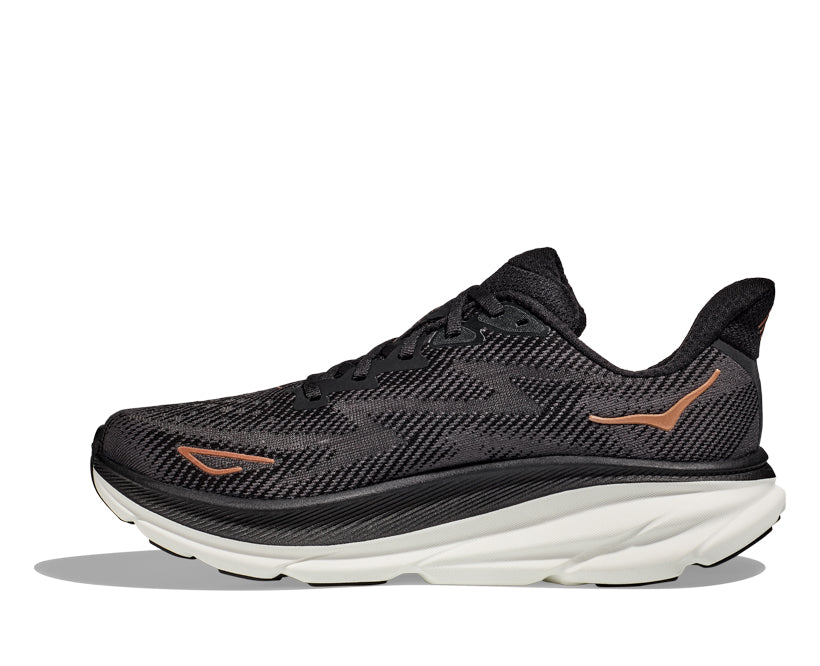 Hoka W CLIFTON 9 WIDE Black / Copper