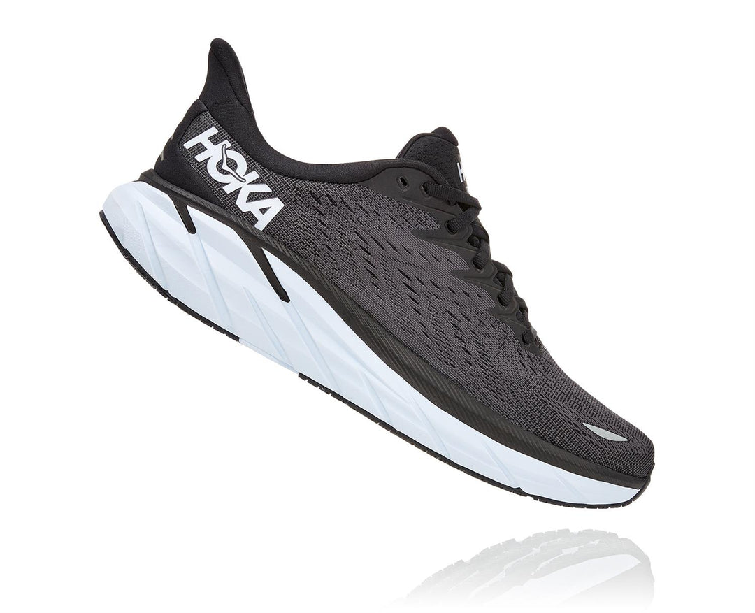 Hoka M CLIFTON 8 WIDE Black/White
