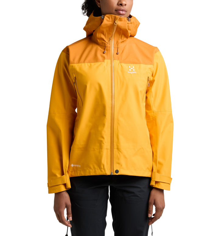 Haglöfs ROC Flash GTX Jacket Women Sunny Yellow/Desert Yellow