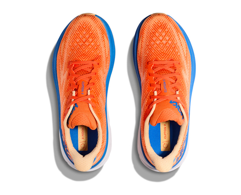 Hoka M CLIFTON 9 Vibrant Orange / Impala