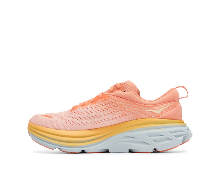 Hoka W BONDI 8 Shell Coral/Peach Parfait