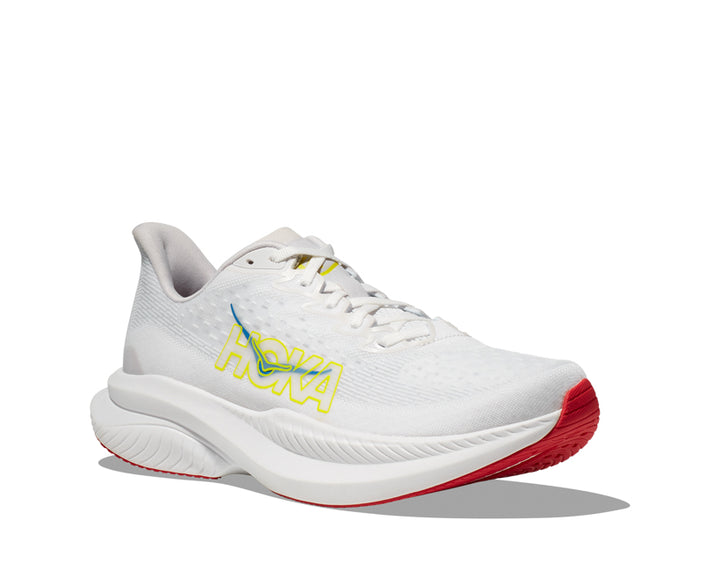 Hoka M MACH 6 White / Nimbus Cloud