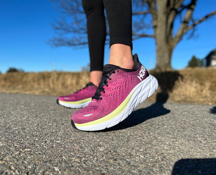 Hoka W CLIFTON 8 Blue Graphite / Ibis Rose