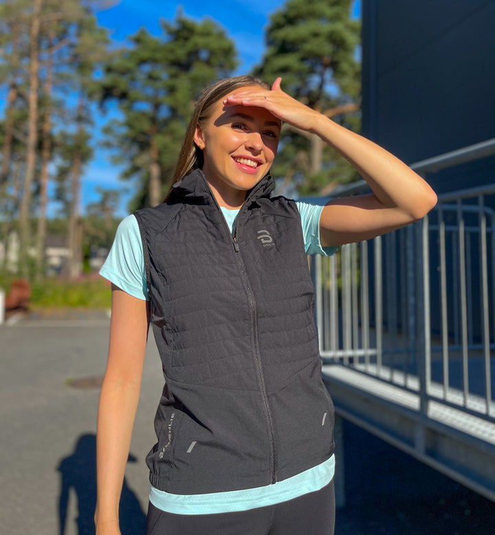 Dæhlie Vest Run Wmn Black