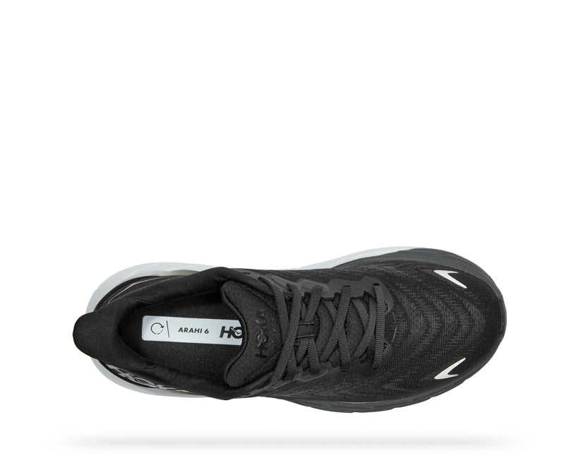 Hoka W ARAHI 6 WIDE Black/White