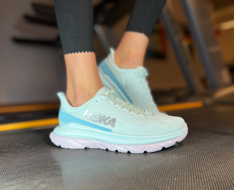 Hoka W MACH 4 Blue Glass/Coastal Shade