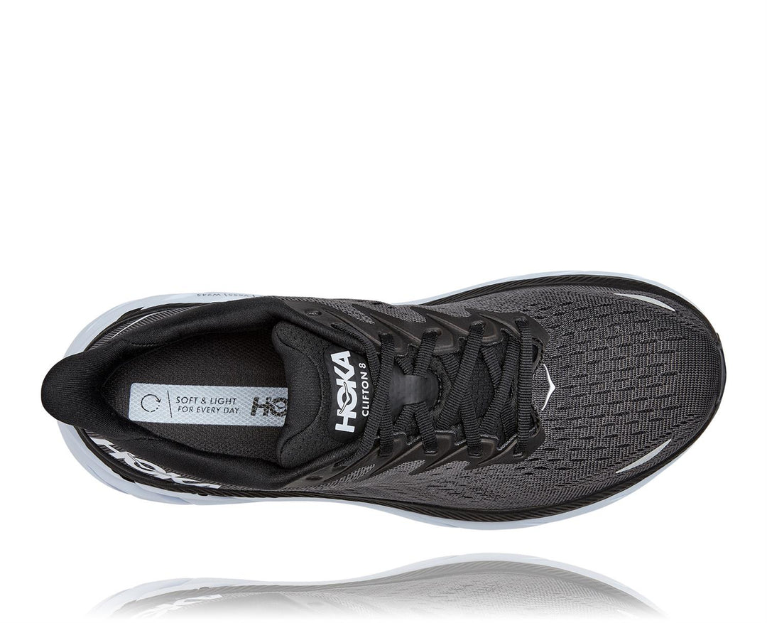 Hoka M CLIFTON 8 Black/White