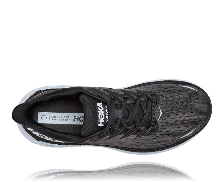 Hoka M CLIFTON 8 Black/White