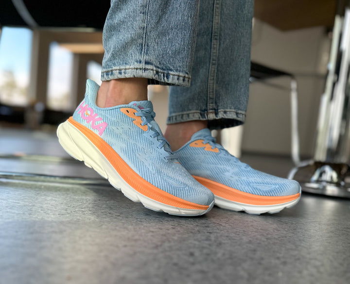 Hoka W CLIFTON 9 WIDE Airy Blue / Ice Water