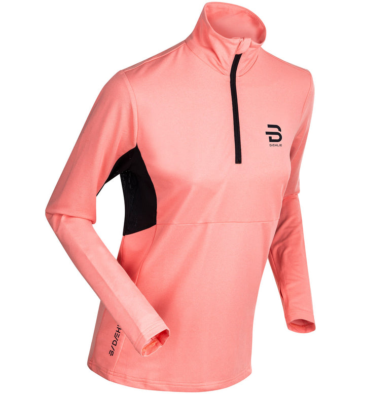 Dæhlie Long Sleeve Run Wmn Persimon Melange