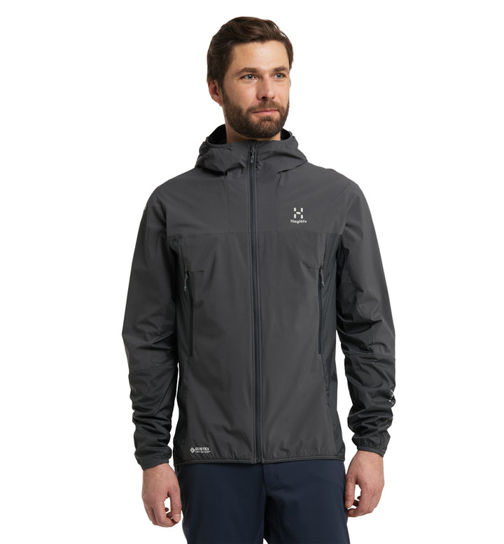 Haglöfs L.I.M Alpha Hood Men Magnetite