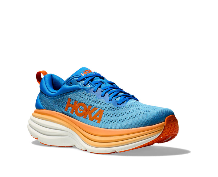 Hoka M BONDI 8 WIDE Coastal Sky / Vibrant Orange