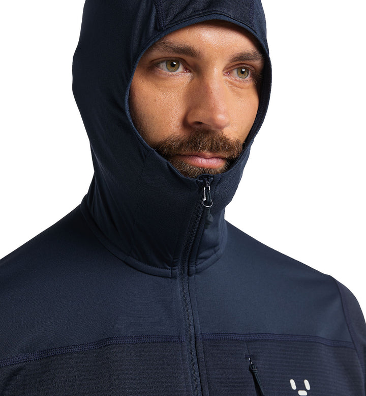 Haglöfs L.I.M Mid Multi Hood Men Tarn Blue