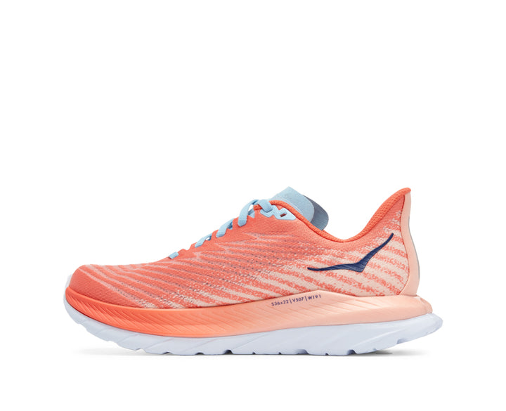 Hoka W MACH 5 Camellia/Peach Parfait